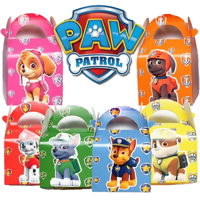 Party Supplies - Paw Patrol Geburtstags-Geschenktüten, Partyartikel, Geburtstagsdeko, Papier-Geschenktüten