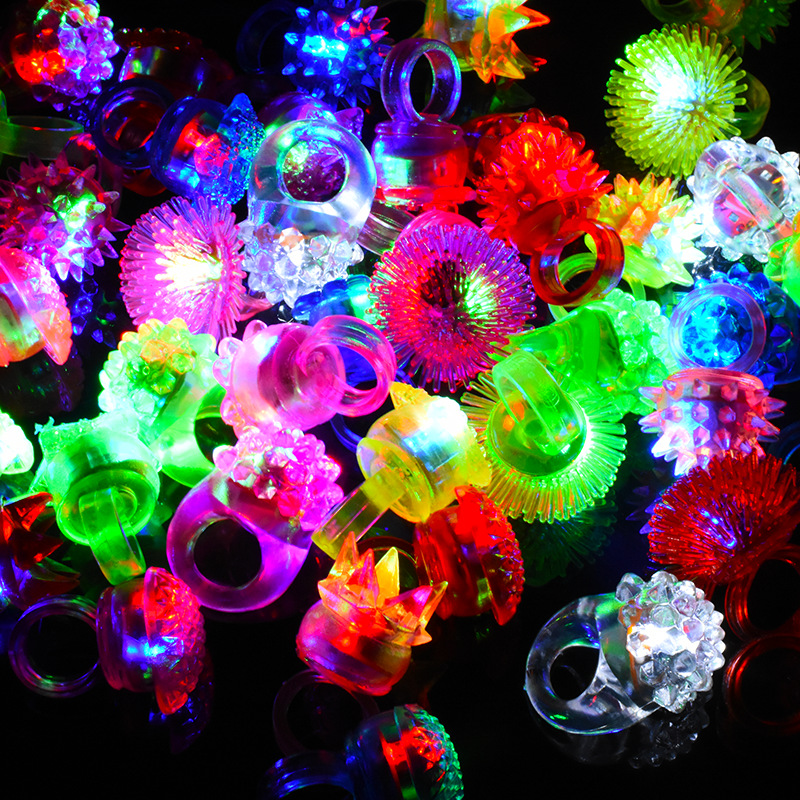 10 Stück leuchtende Ringe, LED – Glow In The Dark Party Glasses Bewertung und Preis