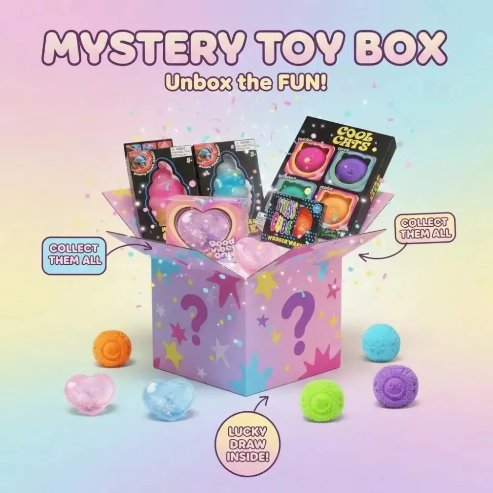Squishy Mystery Box, Set aus l – Novelty Gifts Bewertung und Preis