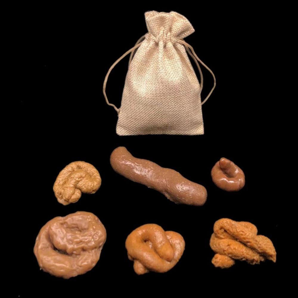 6 Stück Witz-Gadget Squish Foo – Fake Poop Gag Gift Bewertung und Preis
